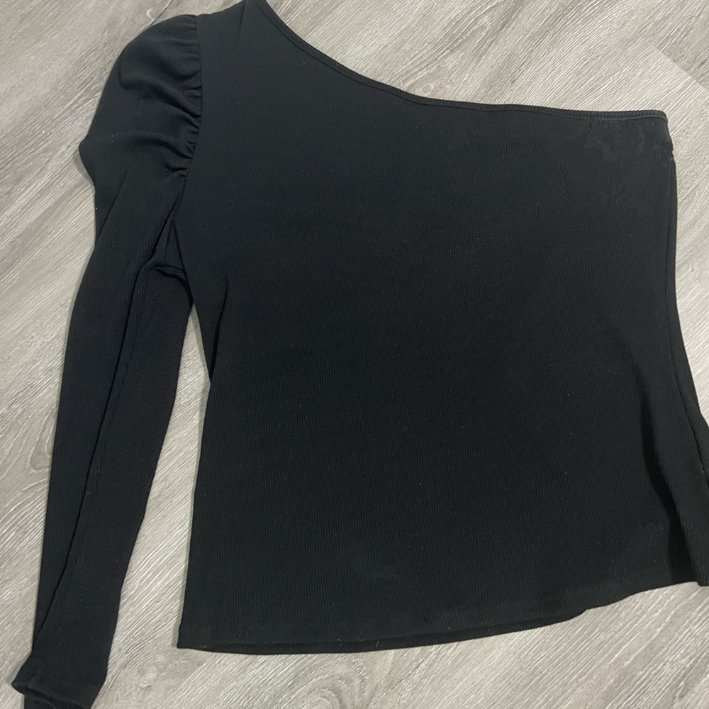 One Shoulder Women Plus Size Top